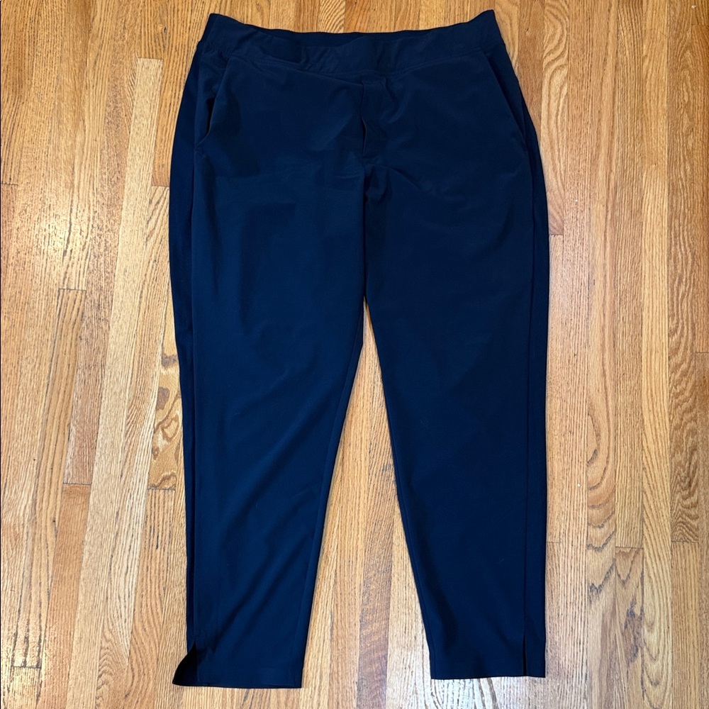 Athleta Brooklyn Ankle length Pants Navy Size 16